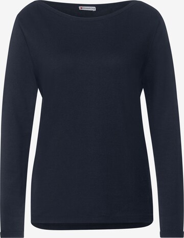 STREET ONE Sweater in Blue: front