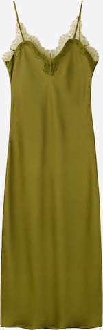 MANGO Obleka 'Easy' | zelena barva: sprednja stran