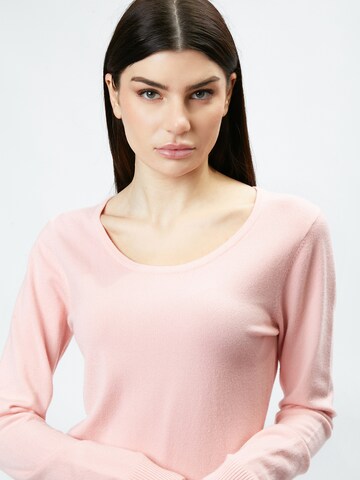 Influencer Pullover in Pink