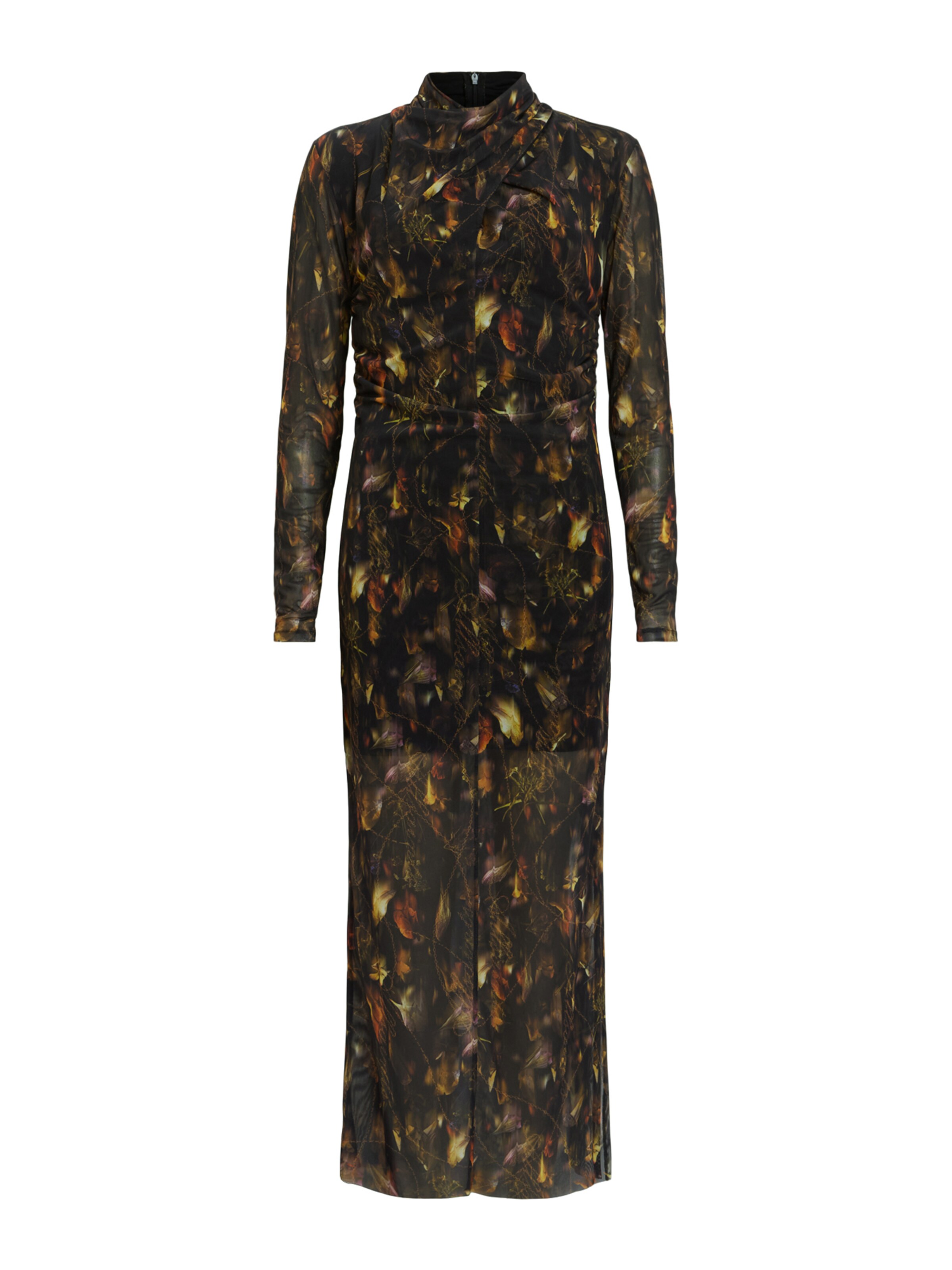 brūns AllSaints Kleita 'TIA': no priekšpuses