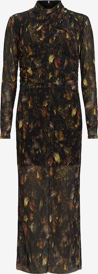 AllSaints Haljina 'TIA' u tamno smeđa / žuta / zelena / narančasta, Pregled proizvoda