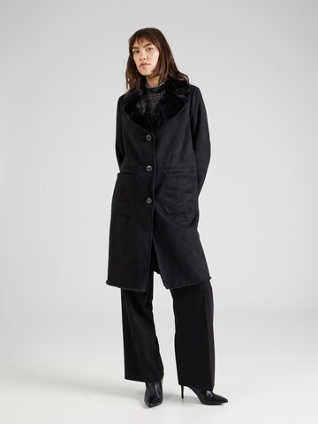 Lauren Ralph Lauren Winter Coat in Black: front