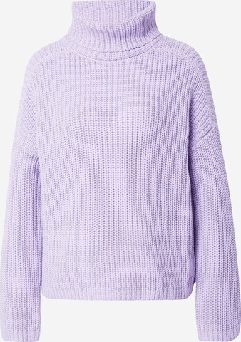 Pull-over comma casual identity en violet : devant