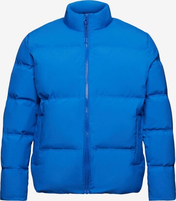 ESPRIT Winterjas in Blauw: voorkant