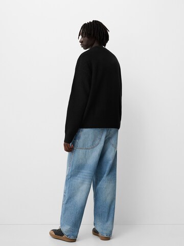 Bershka Sweter w kolorze czarny