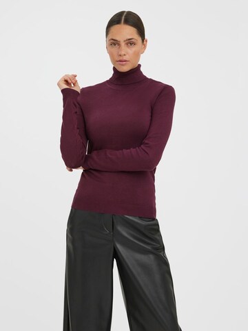 Pull-over 'VMGLORY' VERO MODA en rouge : devant