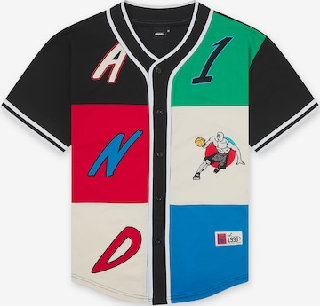 juoda AND1 Marškinėliai: priekis