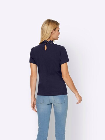 T-shirt heine en bleu