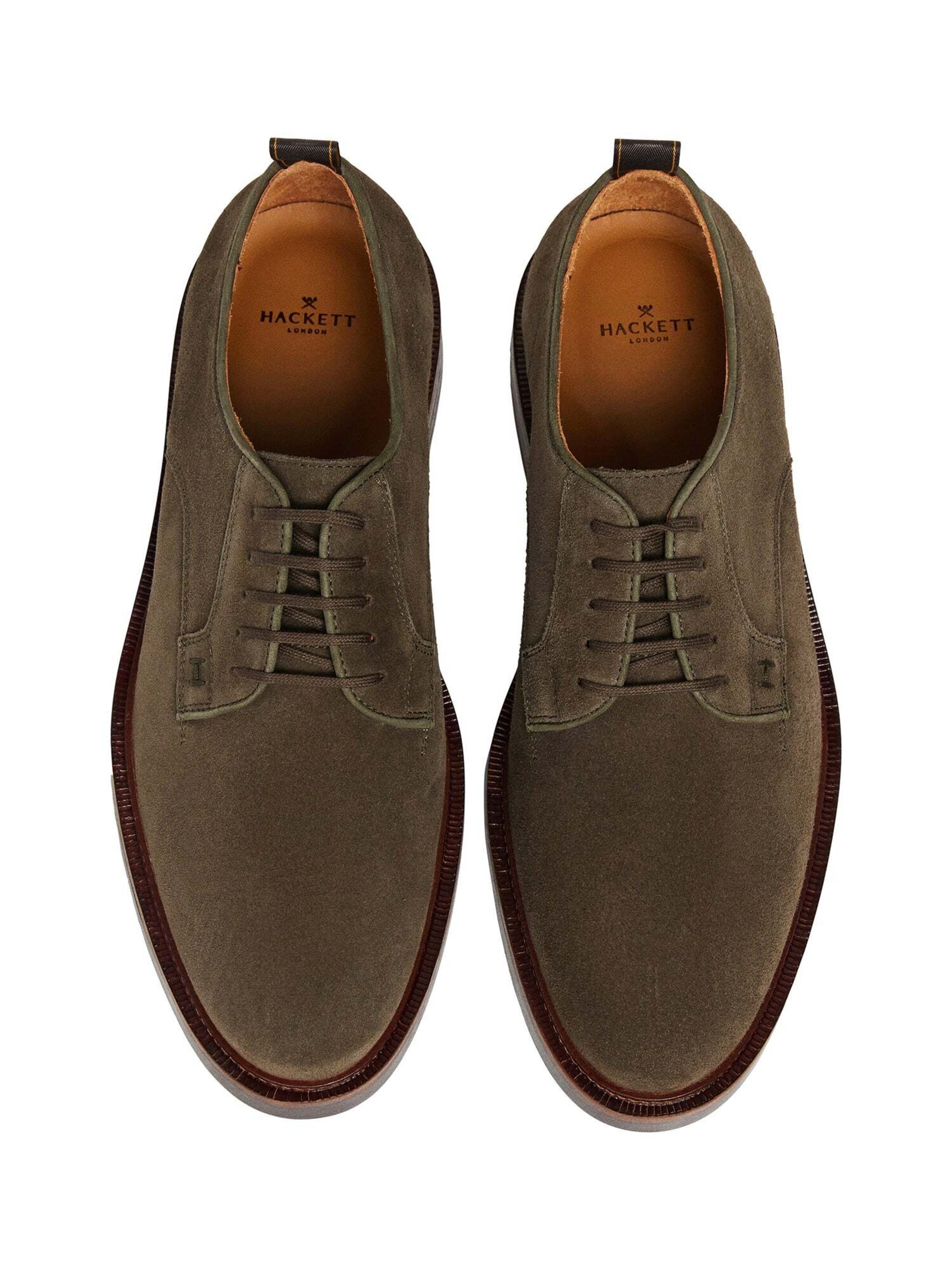 Chaussure à lacets 'Egmont Fine' Hackett London en vert