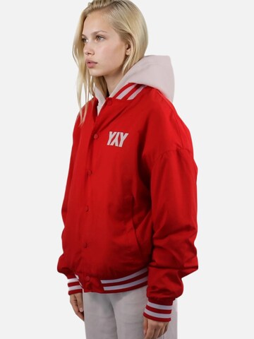HEFTYKA Between-Season Jacket 'COLLEGE JACKET' in Red
