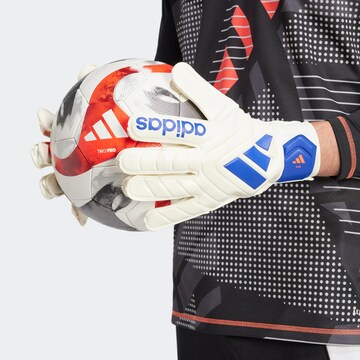 ADIDAS PERFORMANCE Athletic Gloves 'Copa Club' in White