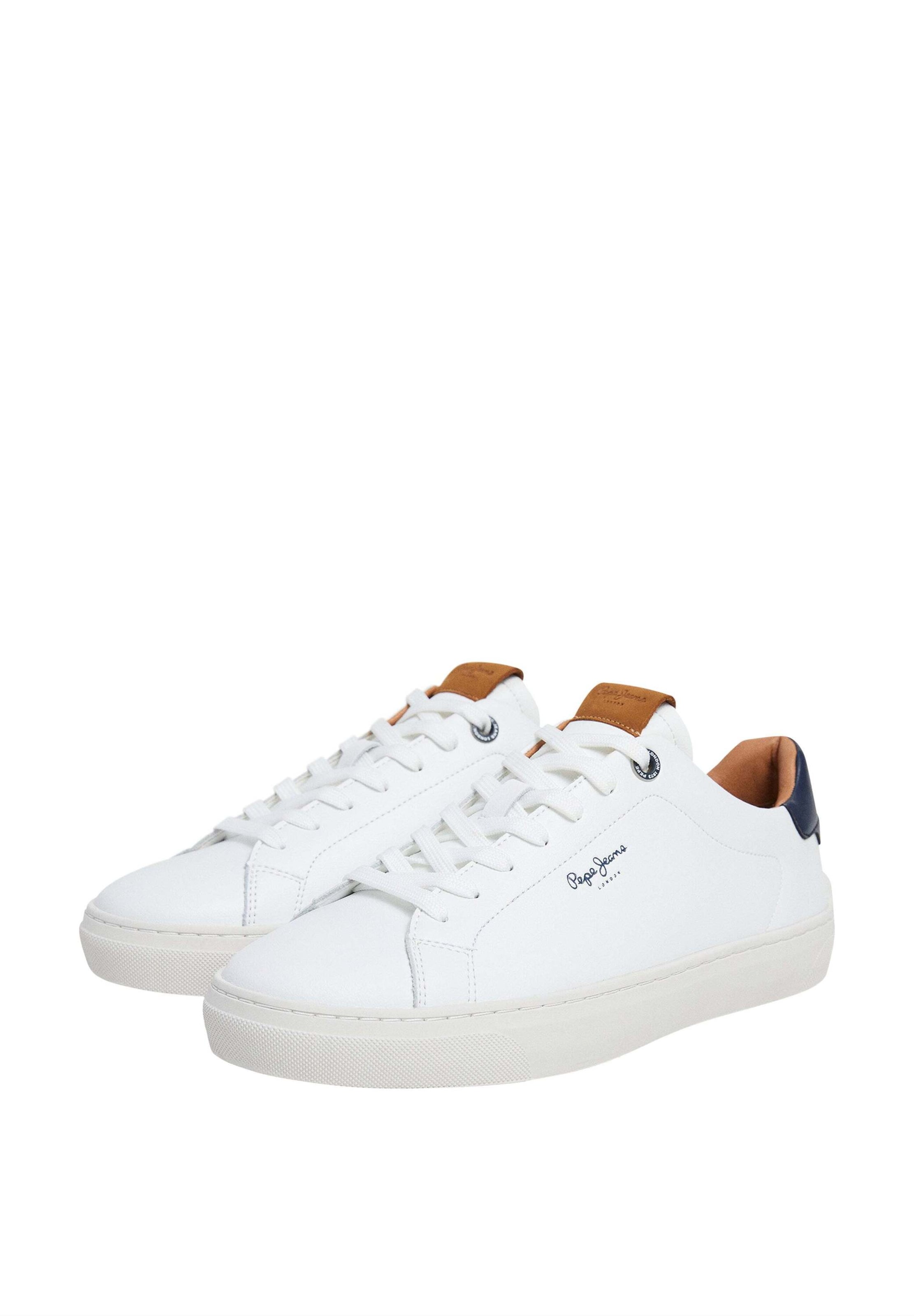 Baskets basses 'Camden Club' Pepe Jeans en blanc