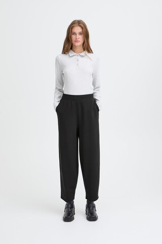 ICHI Loosefit Hose 'IHNanni' in Schwarz