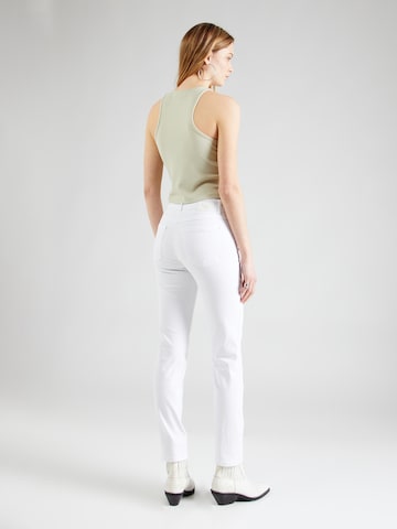 GERRY WEBER Slimfit Jeans i vit