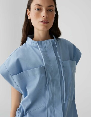 OPUS Vest in Blue: front