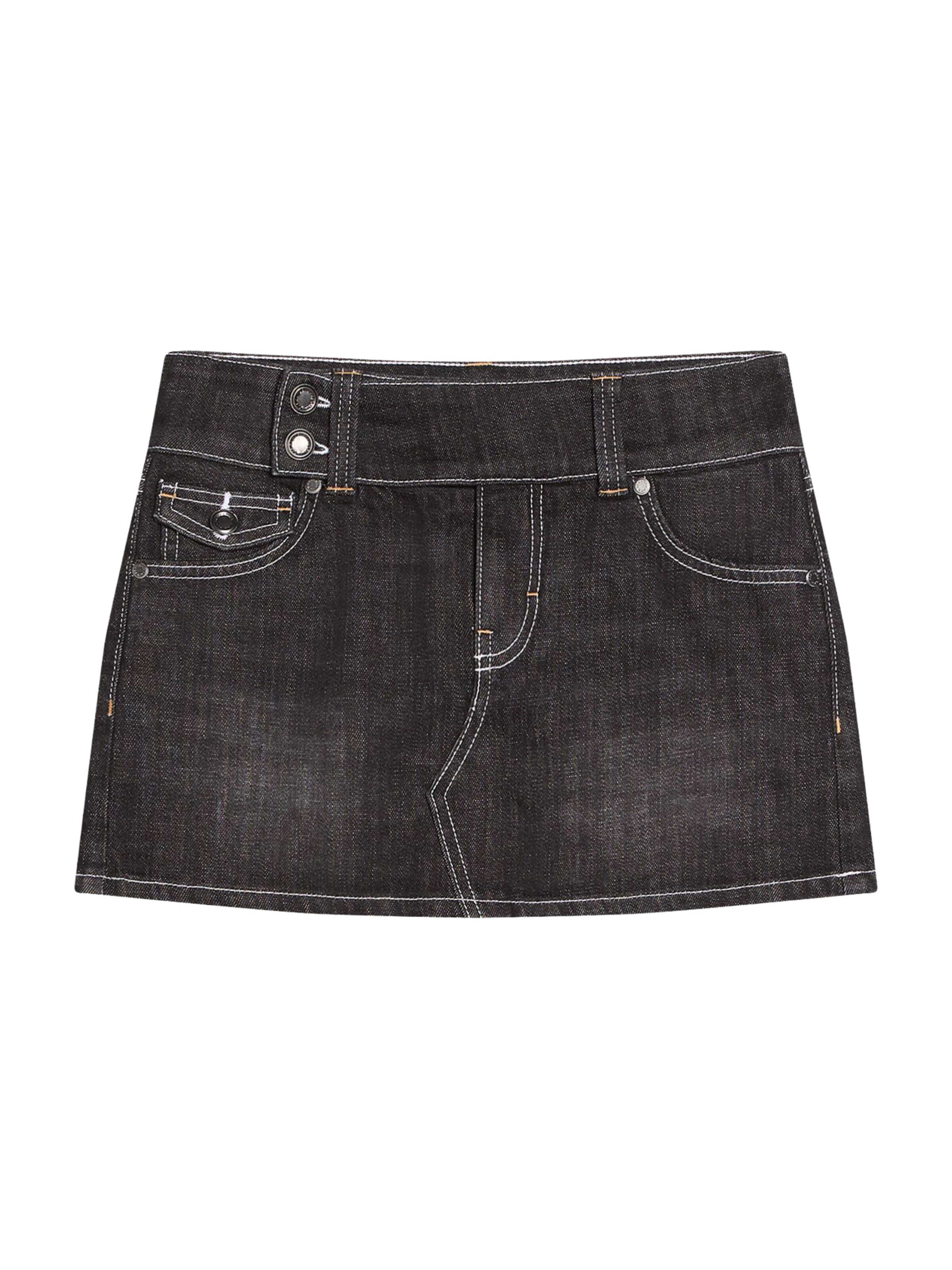 Bershka Rock in black denim, Produktansicht