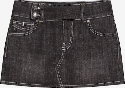 Bershka Hame värissä musta denim, Tuotenäkymä