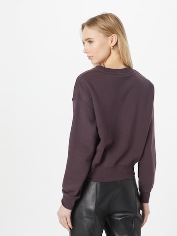 QS - Sweatshirt em roxo