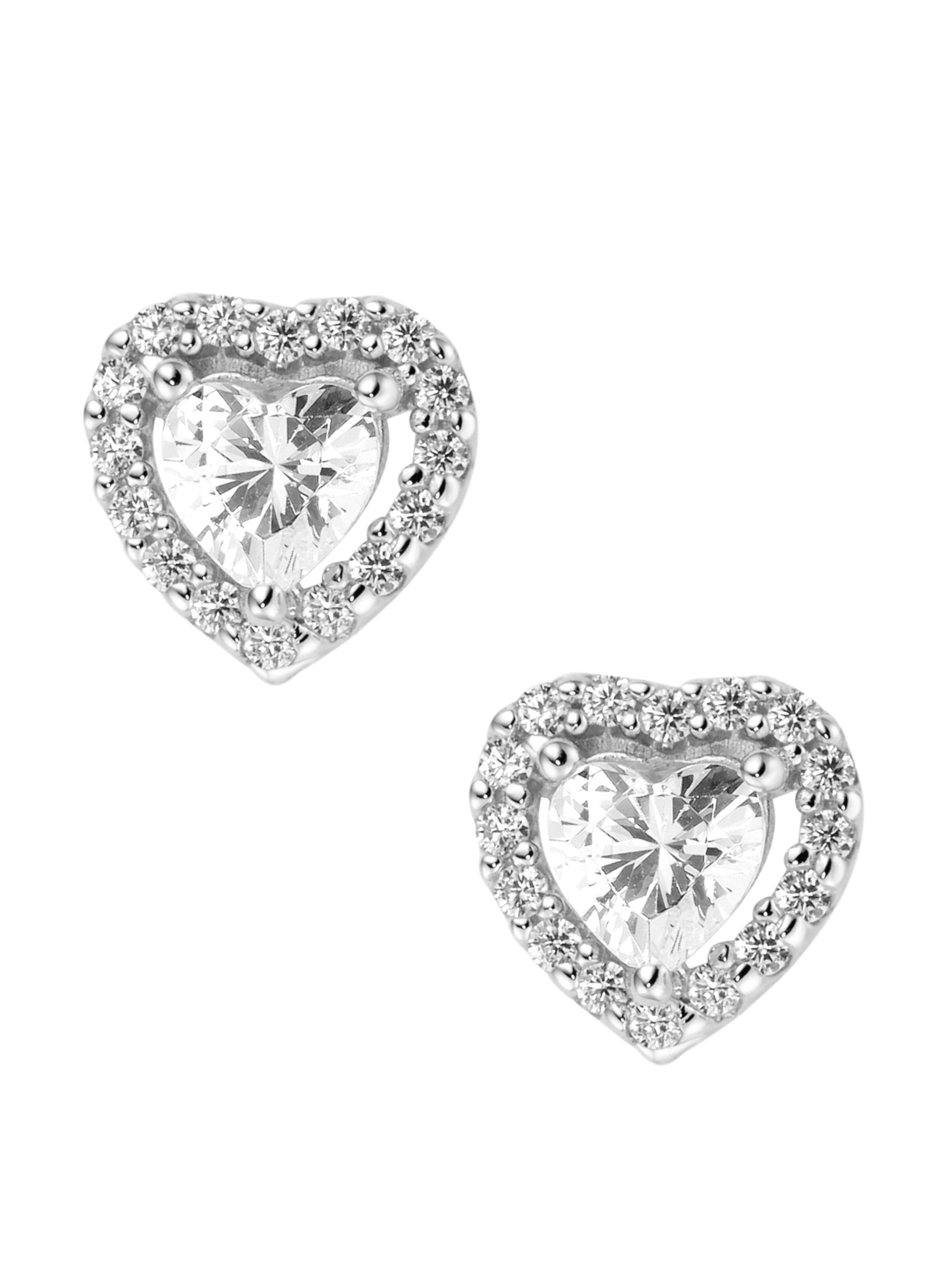 Orecchini in One Size Smart Jewel di colore argento, Visualizzazione prodotti