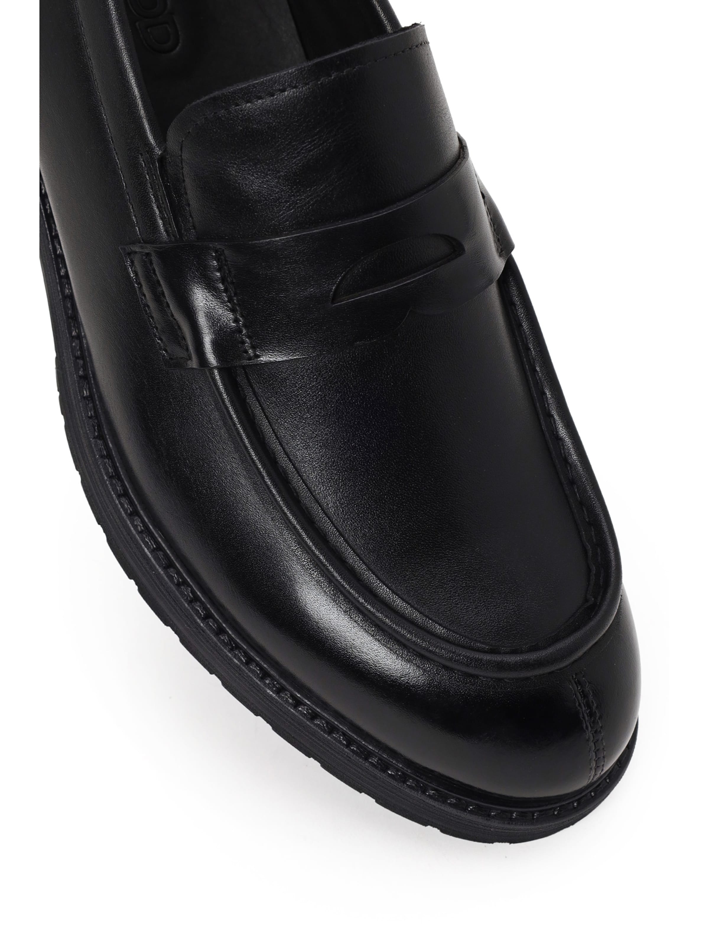 Derimod Slipper in Schwarz
