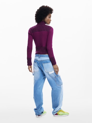 Desigual Кофта на молнии в Лиловый