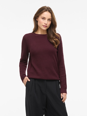 VILA Pullover 'VIDalo' in Rot: Vorderseite