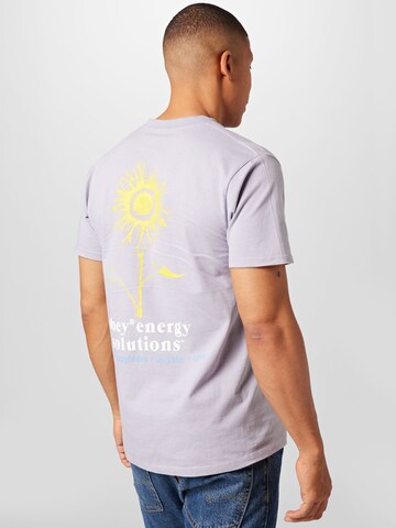T-Shirt 'ENERGY SOLUTIONS' Obey en violet