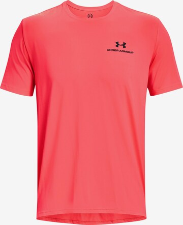 UNDER ARMOUR Functioneel shirt 'Energy' in Oranje: voorkant