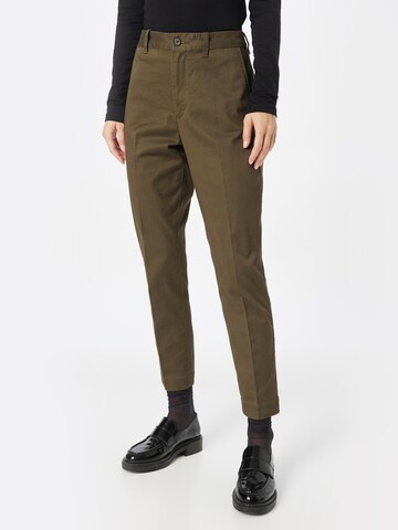 Slimfit Pantaloni chino di Polo Ralph Lauren in verde: frontale