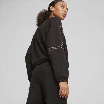 PUMA Sportief sweatshirt 'Motion' in Zwart