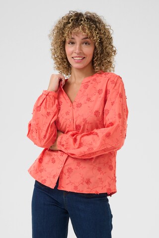 Cream Bluse i pink: forside