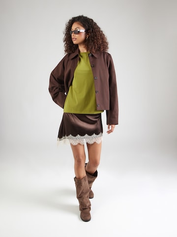 PIECES Shirt 'PCRia' in Groen