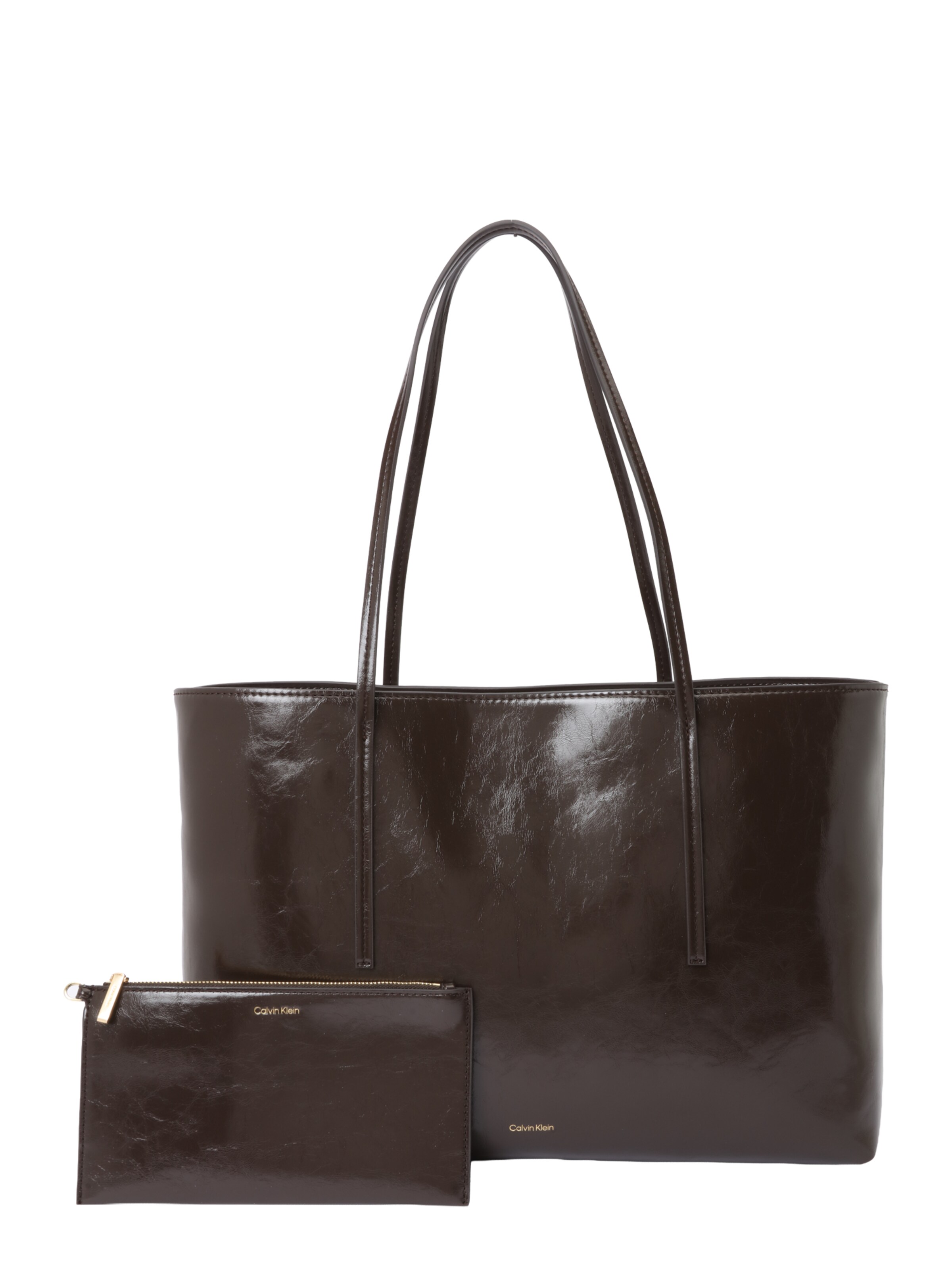 Calvin Klein Regular Shopper in Braun: Vorderseite