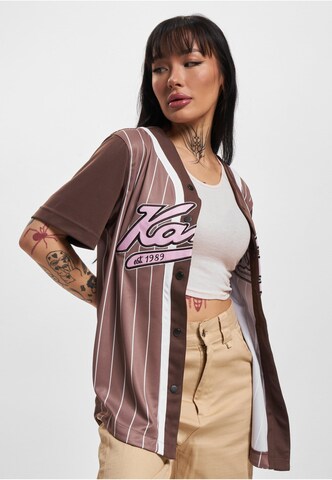 Karl Kani Shirt in Brown