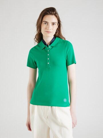 Maglietta di TOMMY HILFIGER in verde: frontale