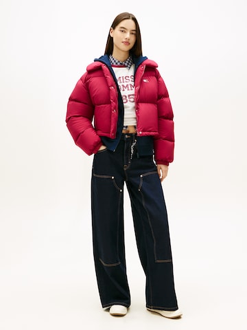 Tommy Jeans Winter Jacket in Purple