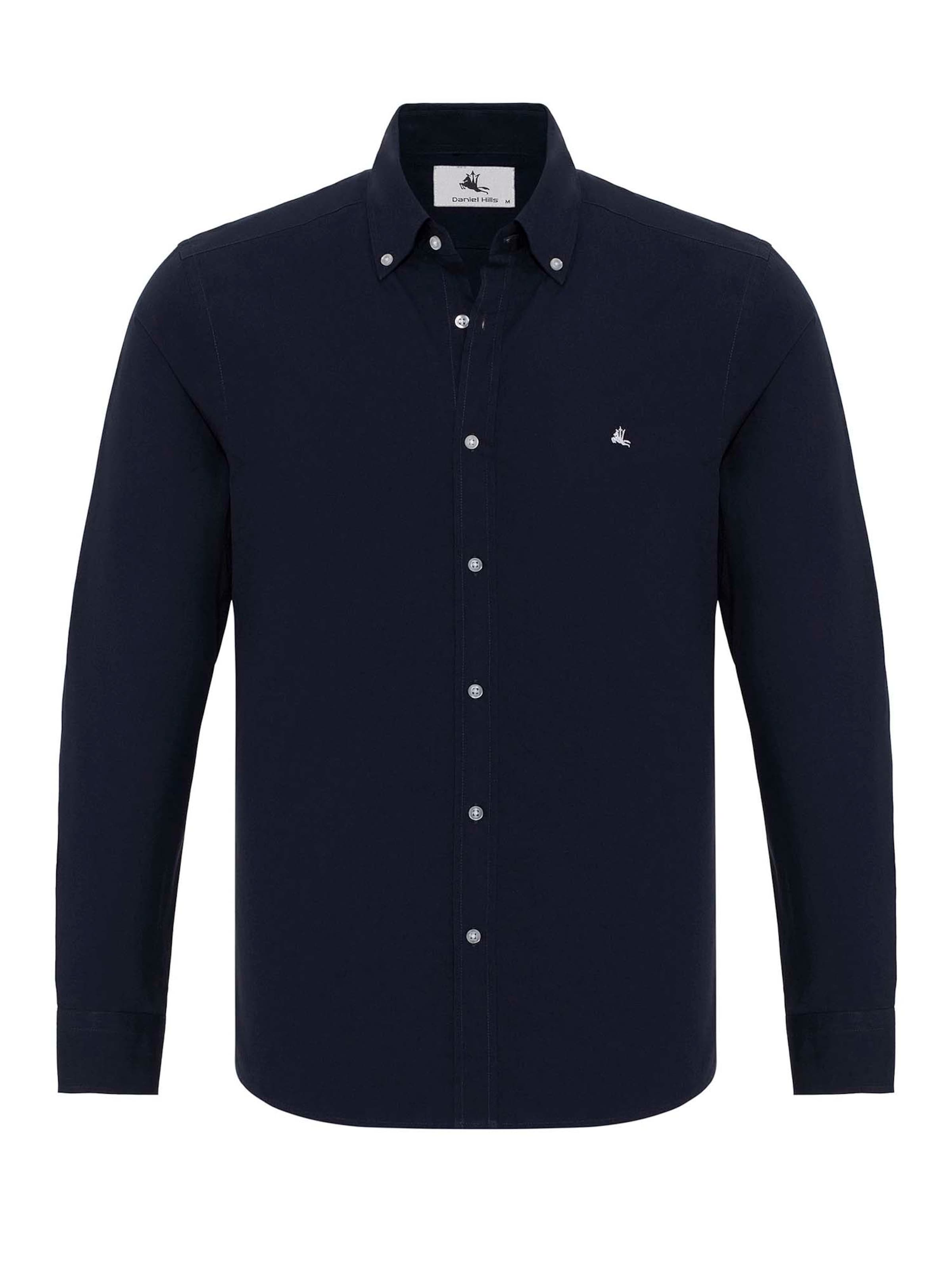 Daniel Hills - Camisa en azul: frente