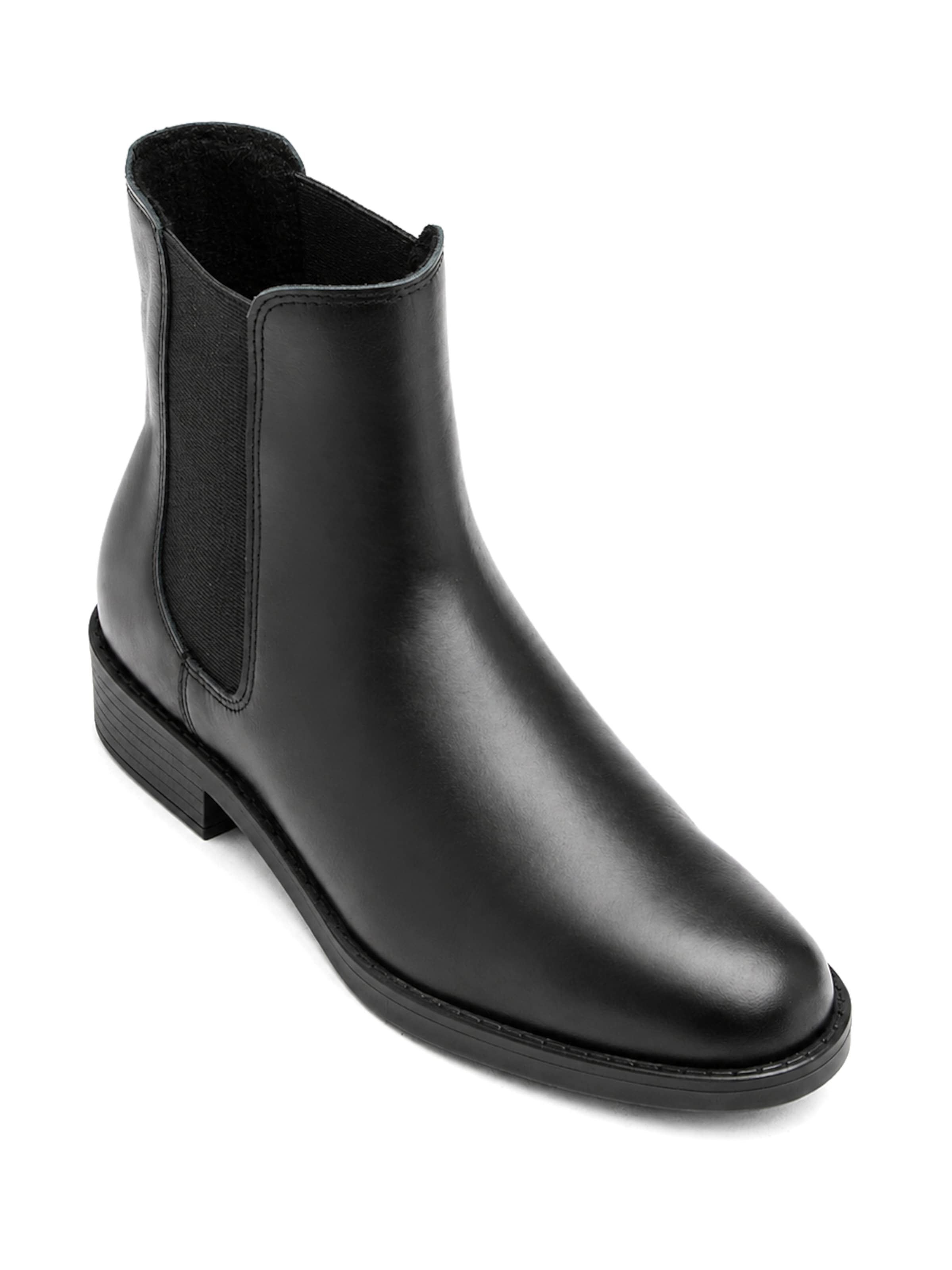 RYŁKO - Botas Chelsea en negro: frente