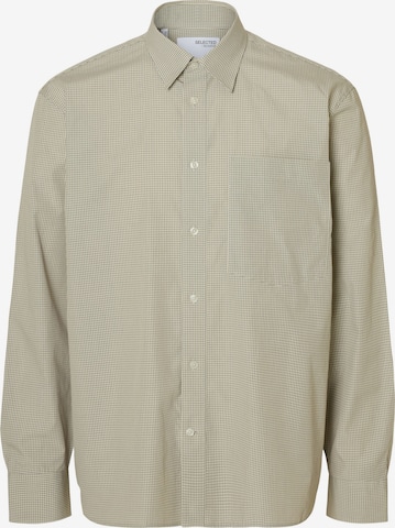 smėlio SELECTED Standartinis modelis Marškiniai 'SLHRLXLARRY': priekis