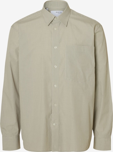 SELECTED Paita 'SLHRLXLARRY' värissä tummabeige / musta, Tuotenäkymä