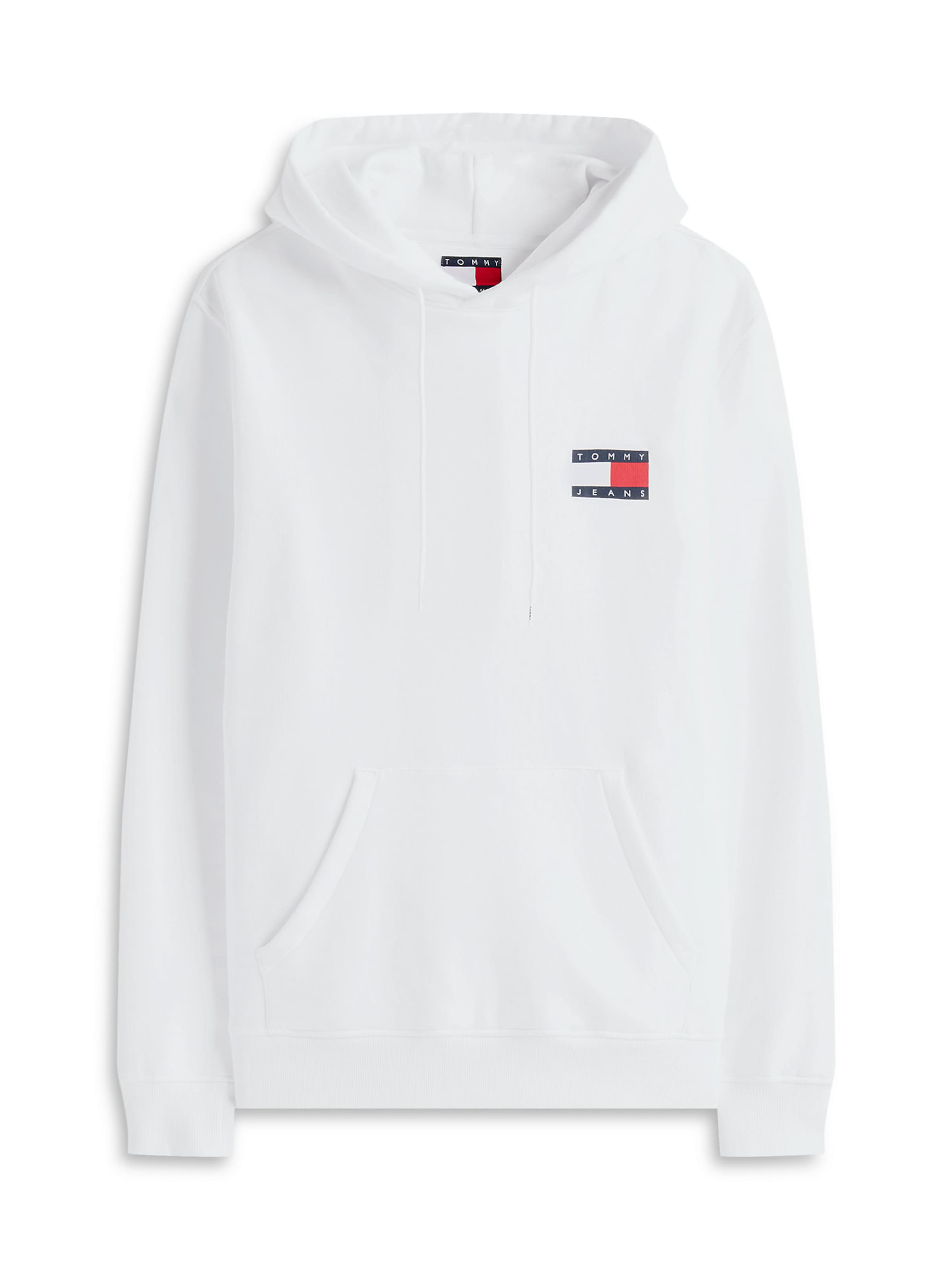 Tommy Jeans Sweatshirt 'Essential' in White: front