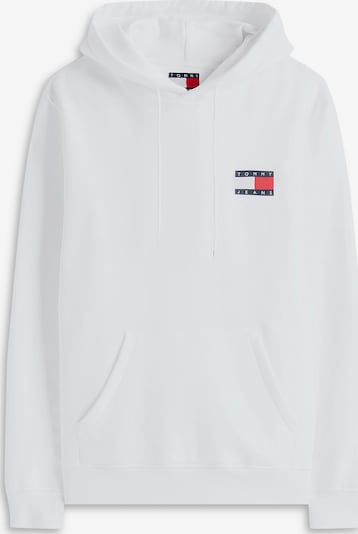 XS dydžio Megztinis be užsegimo 'Essential' iš Tommy Jeans, spalva – balta, Prekių apžvalga