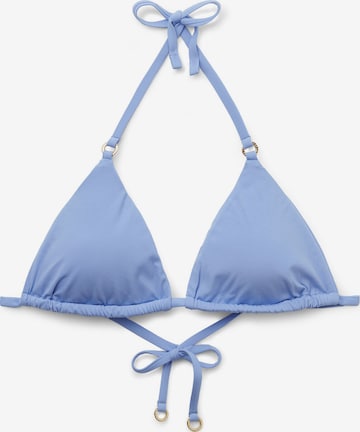 CALZEDONIA Bikinitop in Blau: Vorderseite
