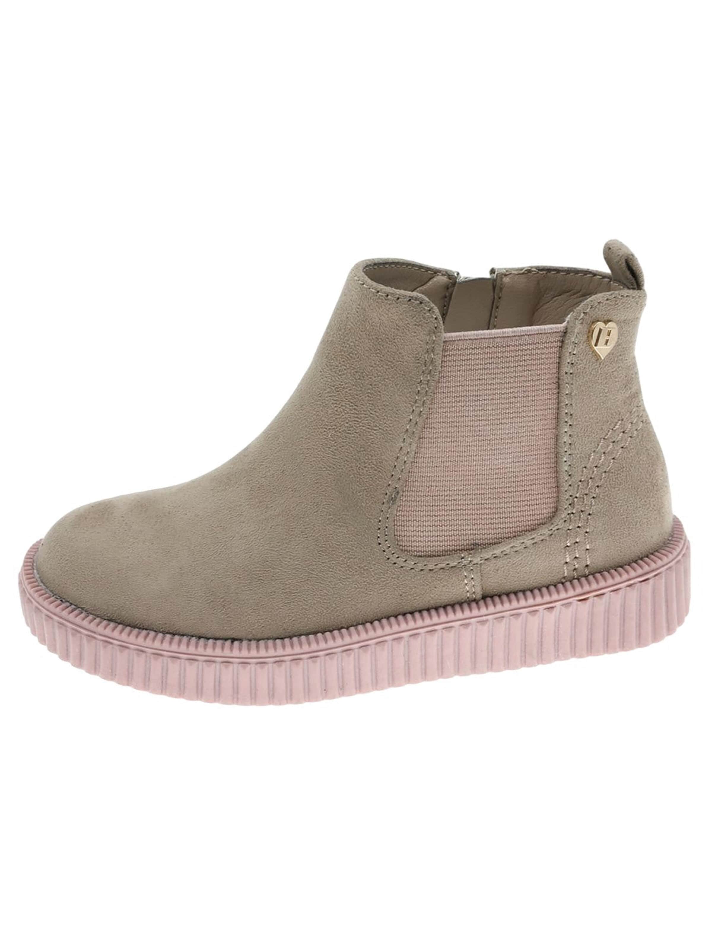 Bottes 'High Boot' Beppi en beige : devant