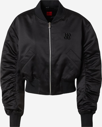 HUGO Between-Season Jacket 'Asunati' in Black: front