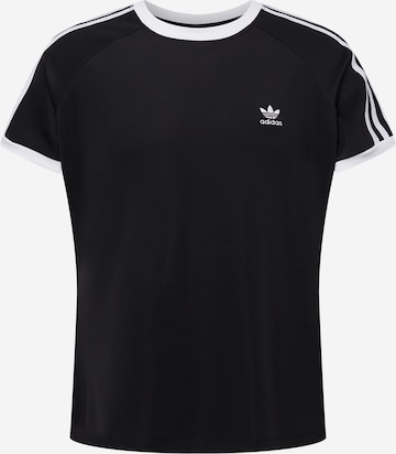 ADIDAS ORIGINALS Shirt 'Adicolor Classics' in Zwart: voorkant