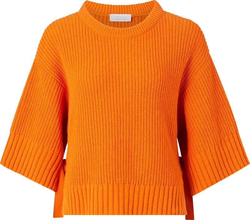 Rich & Royal Pullover in Orange IV5528 Rich & Royal Pullover in Orange IV5528