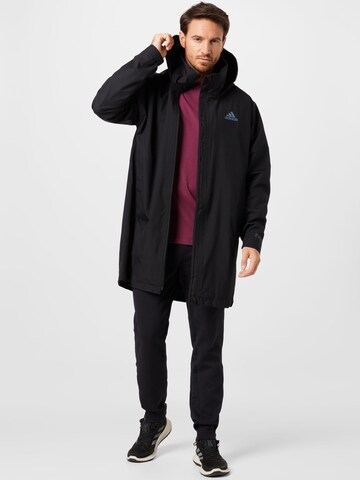 ADIDAS SPORTSWEAR Outdoorjacke 'Traveer' in Schwarz