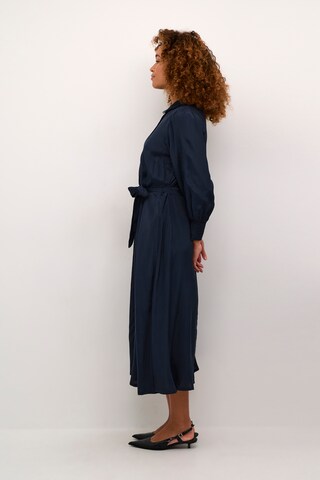 Kaffe Blusenkleid 'Emine' in Blau