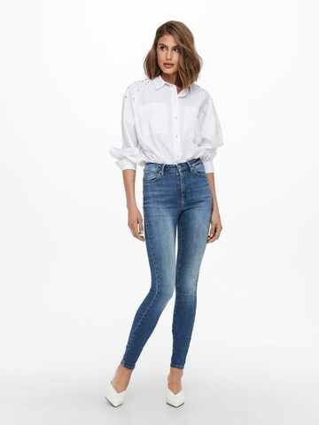 ONLY Skinny Jeans 'FOREVER' in Blauw